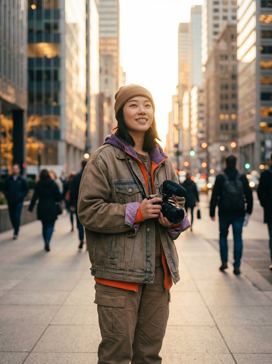 捷克街头甜心社区VLOG创作者